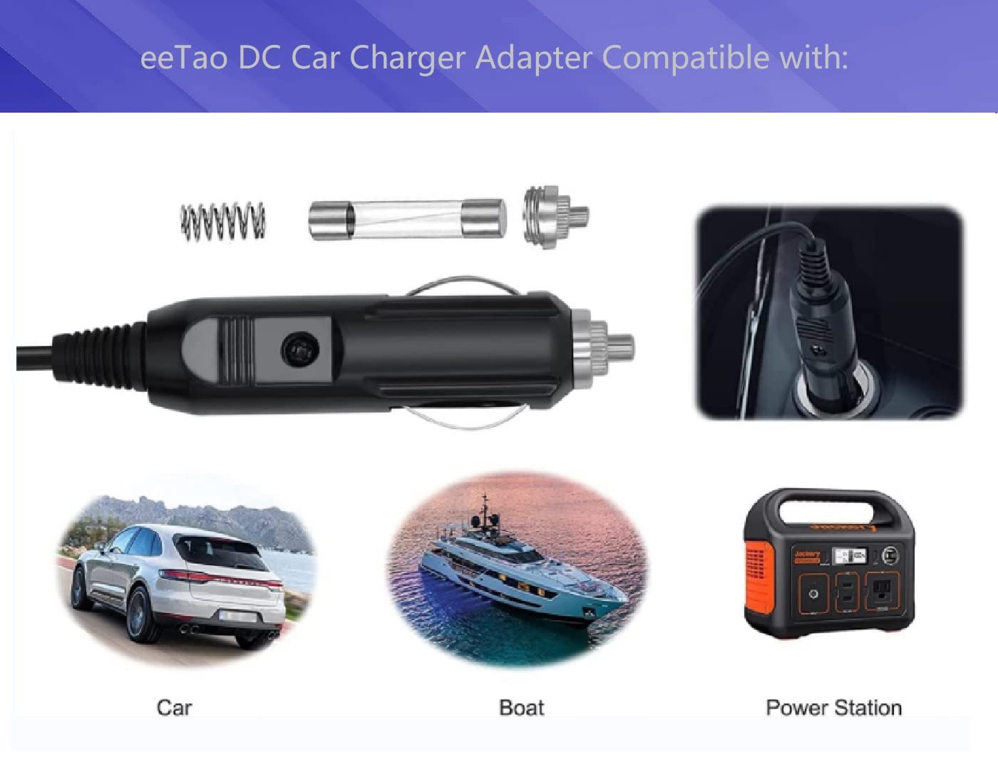 Amazon.com: eeTao Car Charger 12V DC Adapter Compatible with Zebra