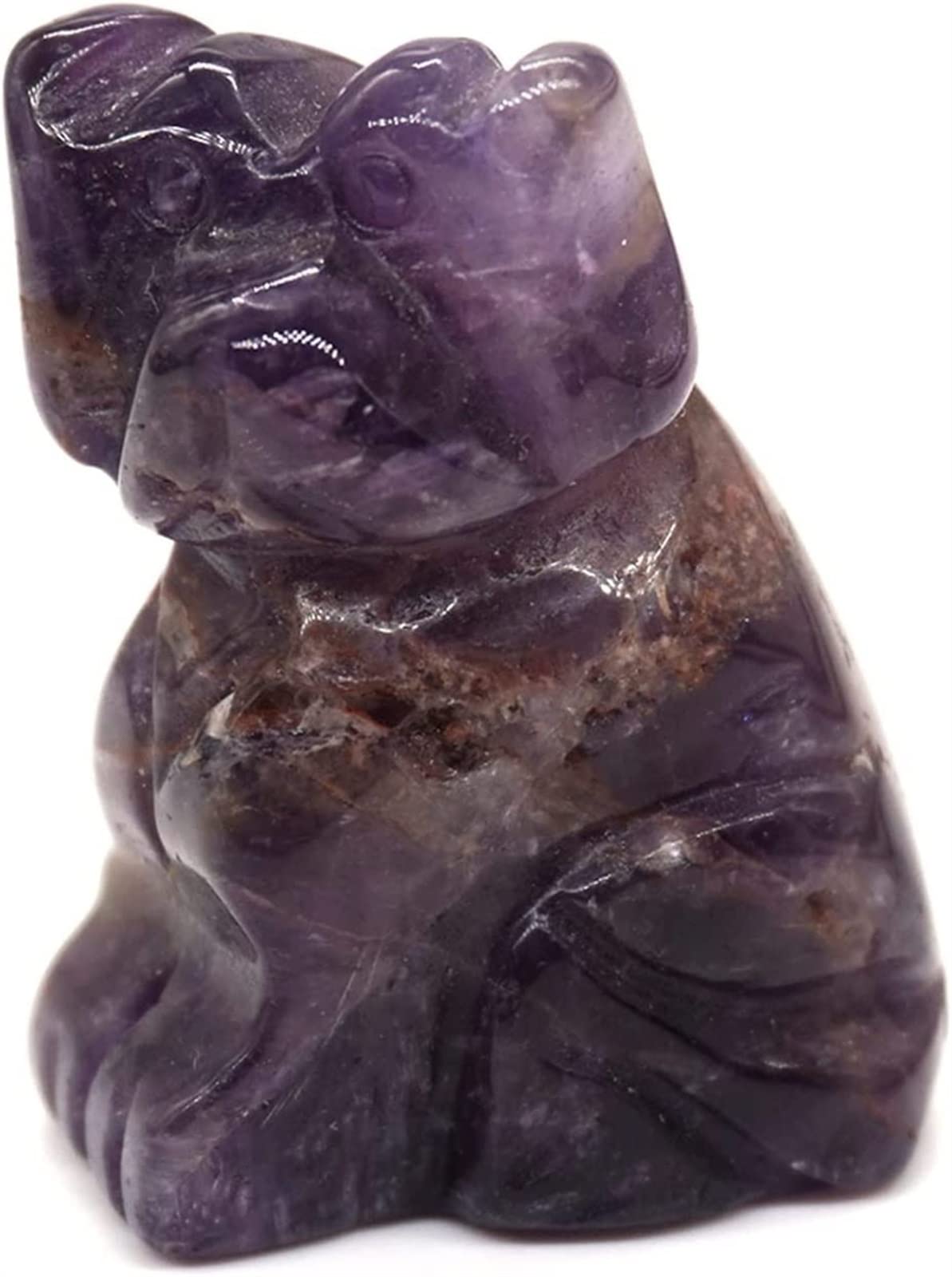 Statue en quartz rose naturelle pour harmoniser l'énergie de la chambre