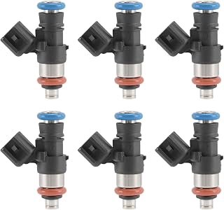 Rayten Fuel Injector set fitment for 2009-2012 Ford Escape,for 2009-2012 Ford Fusion,for 2009-2011 Mercury Milan,Efficient Fuel Atomization Precise Injection Durable Design