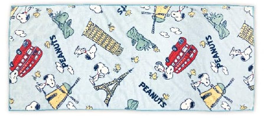 Amazon｜マリモクラフト SNOOPY クイックドライフェイスタオル