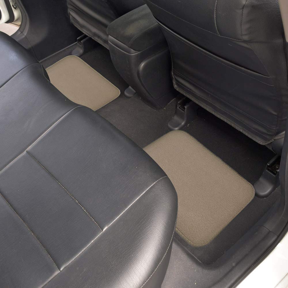 Motor Trend Premium Inter-Lock Backing Carpet Car Floor Mats - Front Rear Thick Durable Auto Protection Fits Most — view 8