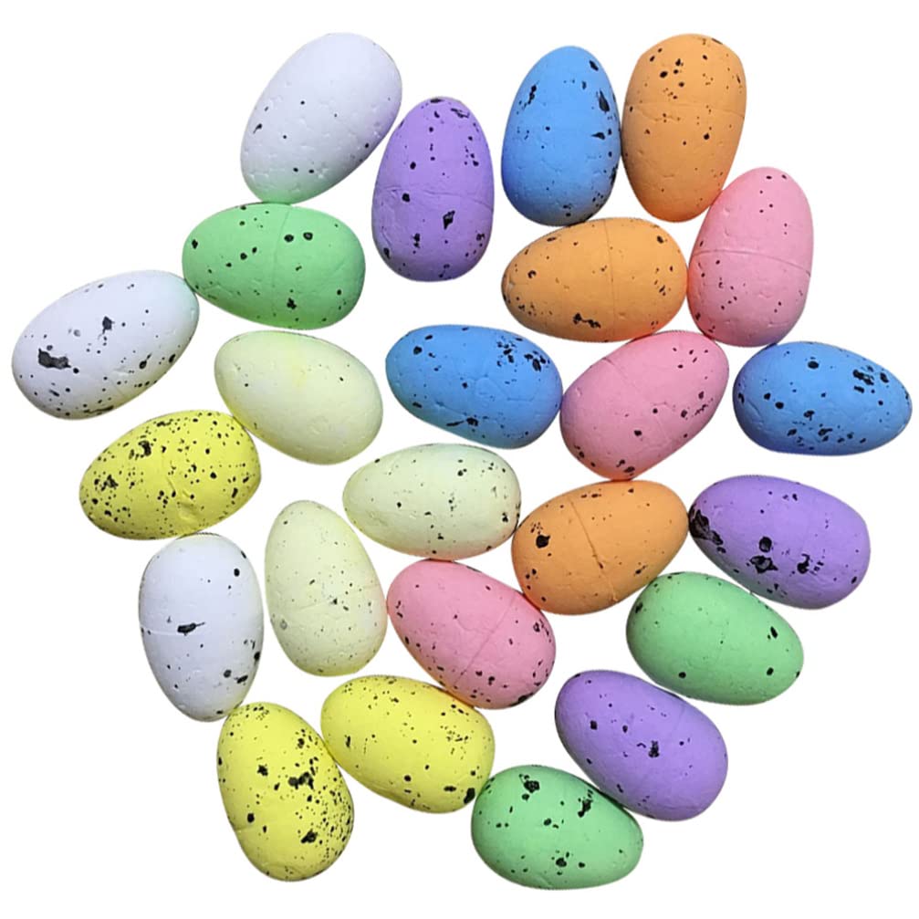 ifundomColorful Mini Easter Eggs Bulk Decorative Foam Easter Eggs for DIY Crafts Basket Stuffers Easter Decoration Party Favors Supplies 200Pcs