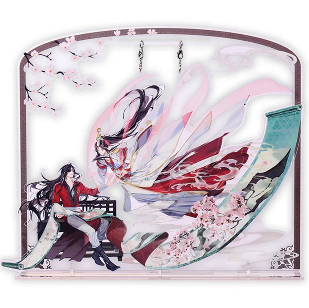 Xfapreal B-15 Tian Guan Ci Fu (Heaven Official’s Blessing) Xie Lian & Hua Cheng Anime Figures Acrylic Standing Decoration Desk Standee (, Large)