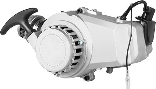 Miniatura 8 de 49CC - Mini motor de motocicleta de 2 tiempos, kit completo de arranque para motocicleta de bolsillo, mini ATV con carbohidratos y filtro de aire,