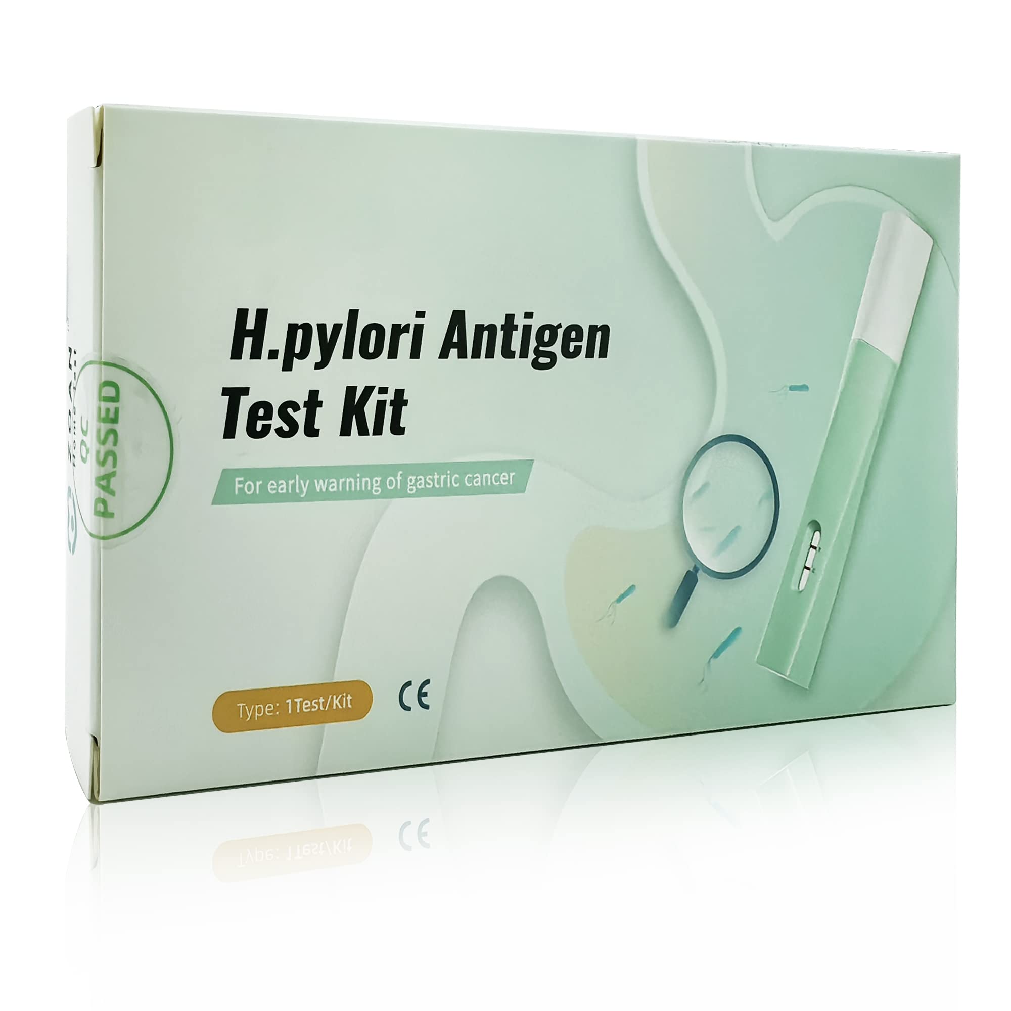 Buy Helicobacter Pylori Test Kit at Home, Rapid Test for H.Pylori Antigen Detection Results in 5