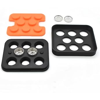 Vaportown Dosing Capsule Filling Tray Compatible with Storz & Bickel Mighty and Mighty+ Plus Venty Crafty & Crafty+ Vaporizer 8 Capsules Filling Set Filling Aid Filling Set Accessories