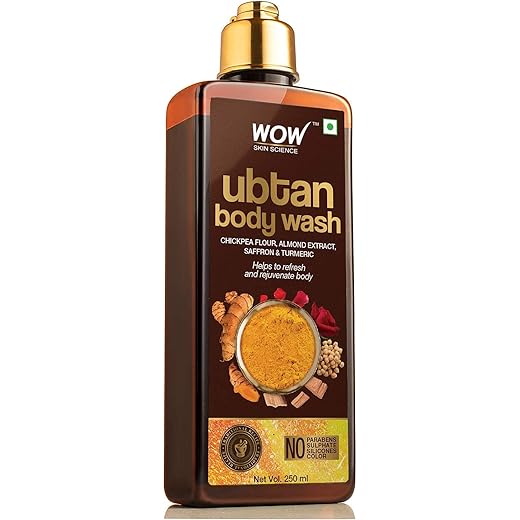 WOW Ubtan Body Wash - De Tan - 250mL 250 mL