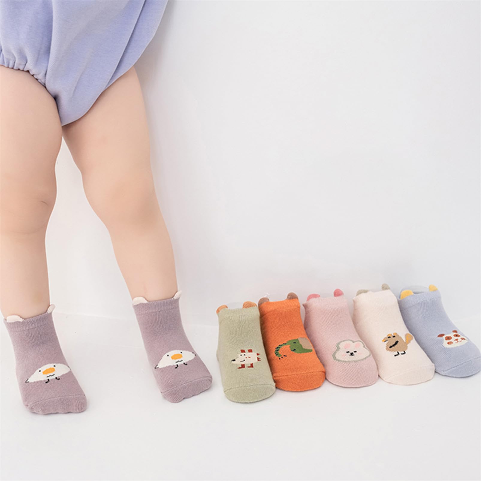 outfit spring Calzini Antiscivolo Bambino Bambina Calze Antiscivolo in Cotone Motivi Animali Neonata Bambini Calzini Invernali 0-12 Mesi 1-5 Anni Compleanno Regalo