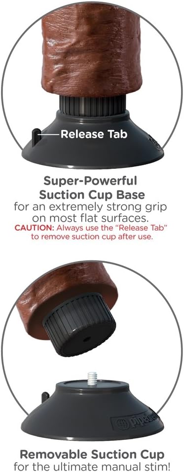 Pipedream Products King Cock 10 Inch Vibrating Cock with Balls, Brown
