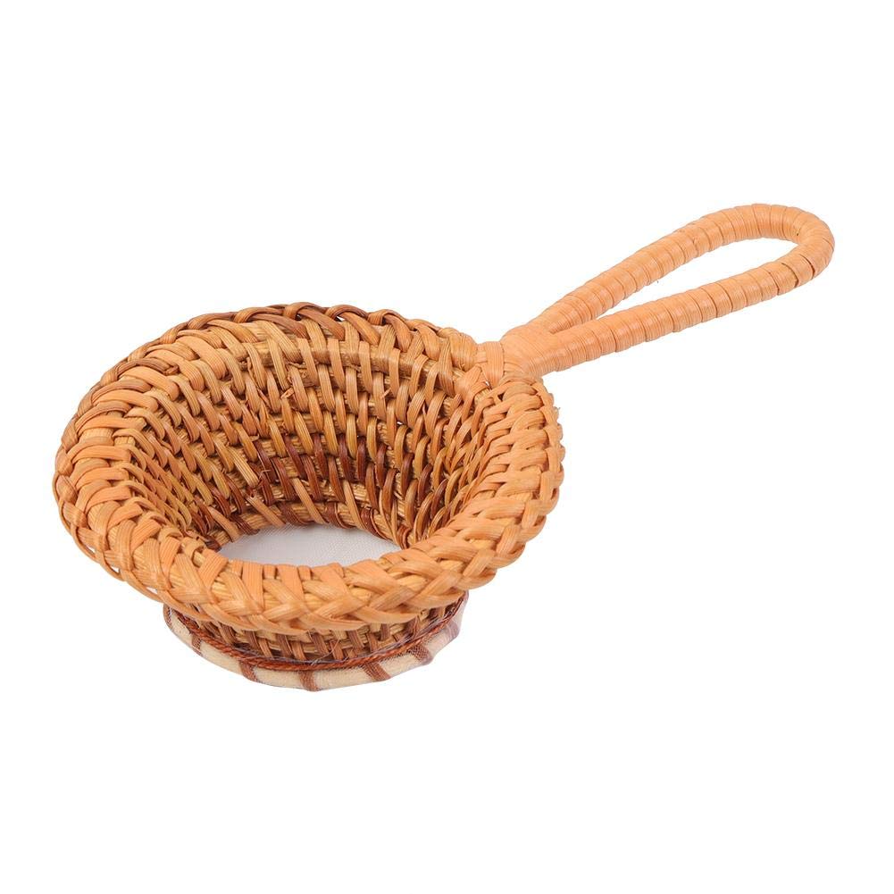 Colador De Té De Bambú – Juego De 2 Filtros Elegantes, Ideal Para Regalo Y Cocina