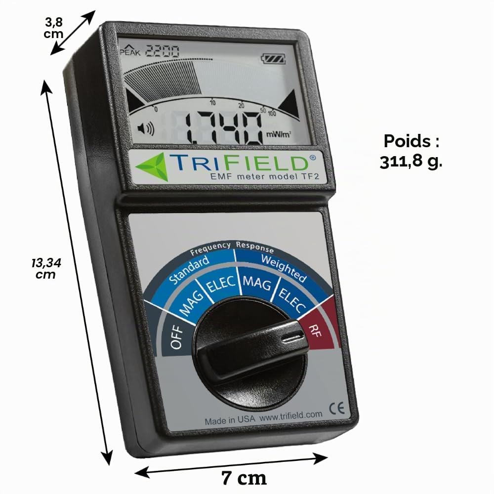 RFandEMF Trifield TF2 Compteur de champs électromagnétiques