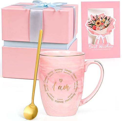 Miniatura 1 de YHRJWN Regalos cristianos para mujeres, regalos religiosos para Navidad, cumpleaños, regalos bíblicos católicos para mujeres mejores amigas, regalos