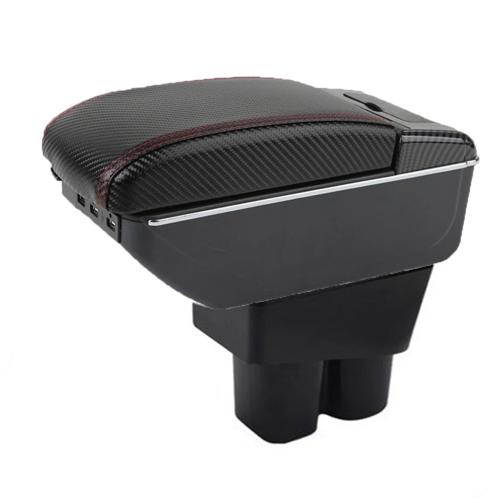 BYHGFDEA Armrest Storage Box For City Car Armrest Auto Storage Box Bracing Heighten Interior Details Retrofit Part