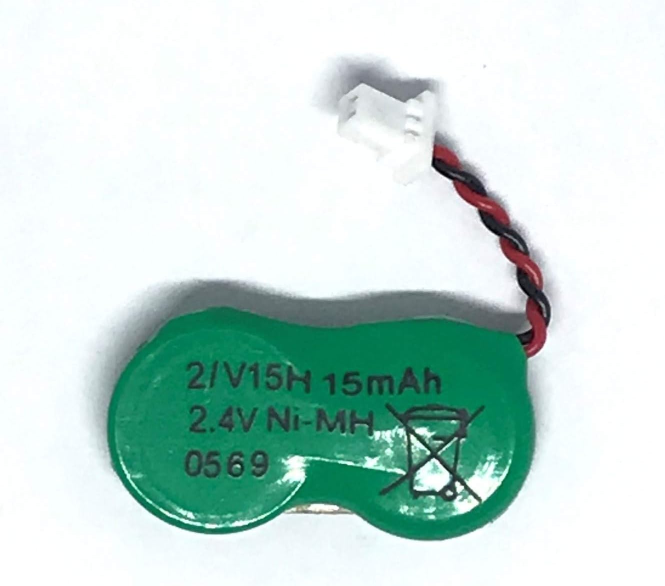 Amazon TM 2/V15H 15mAh 2.4V NiMH ニッケル水素 2PINコネクタ付き TASK Manufacturing 充電式電池