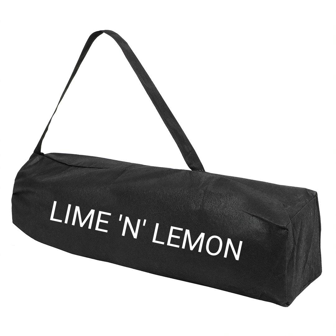 LIME 'N' LEMON Anti-Slip 8mm Yoga Mat with Carry Bag for Gym Workout and Flooring Exercise Long Size Yoga Mat for Women's & Men's (Red) 4