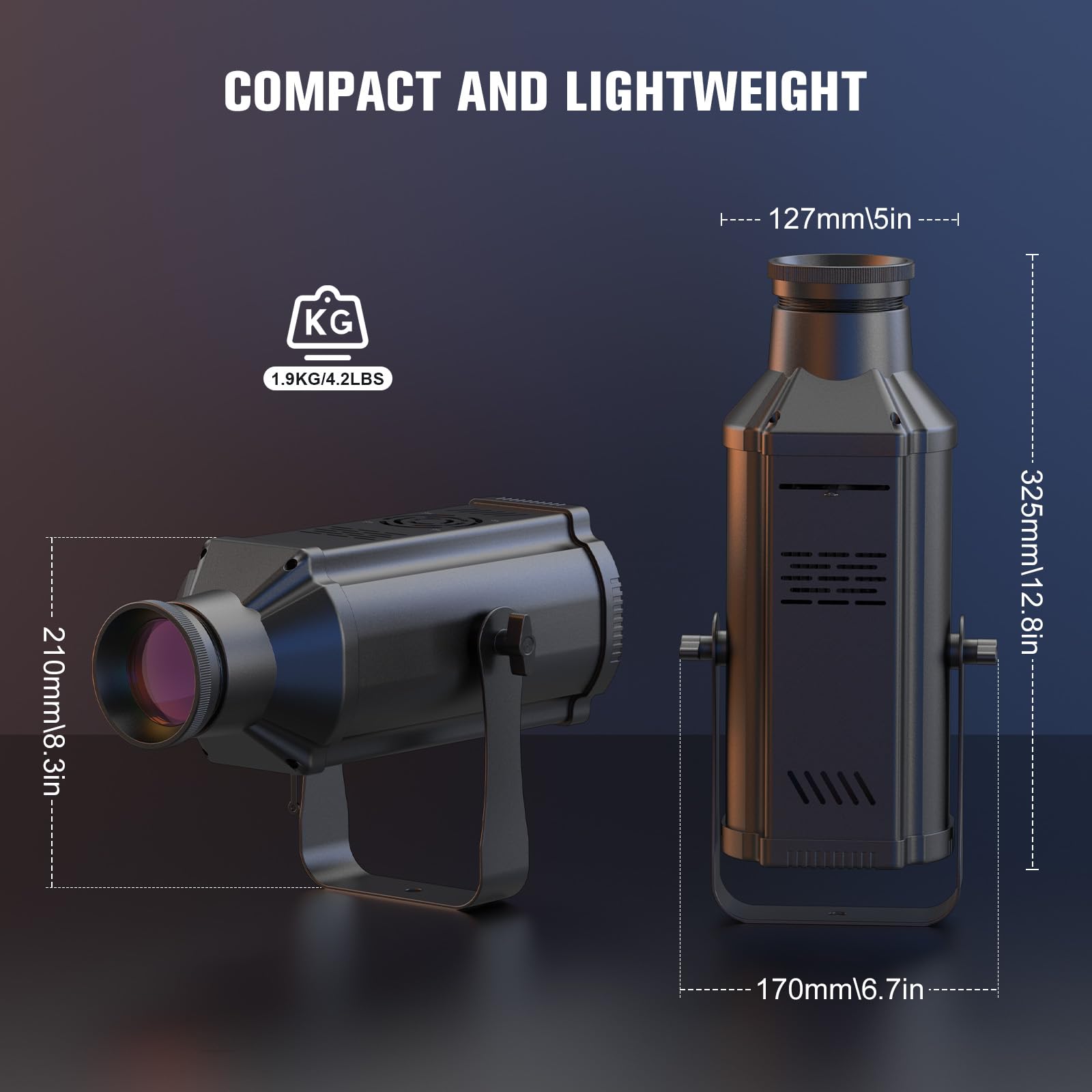 Amazon.com: Nitehop 100W Profile Stage Spotlights RGB 3in1 Pinspot