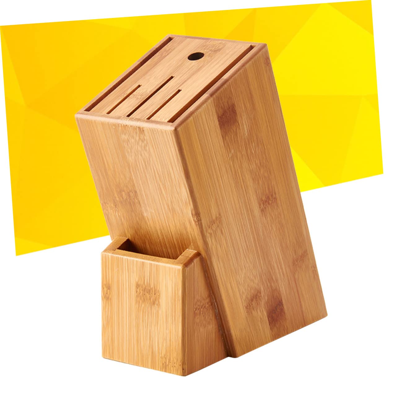 Bloc de Bois à Couteaux en Bambou, Support la Cuisine Moderne