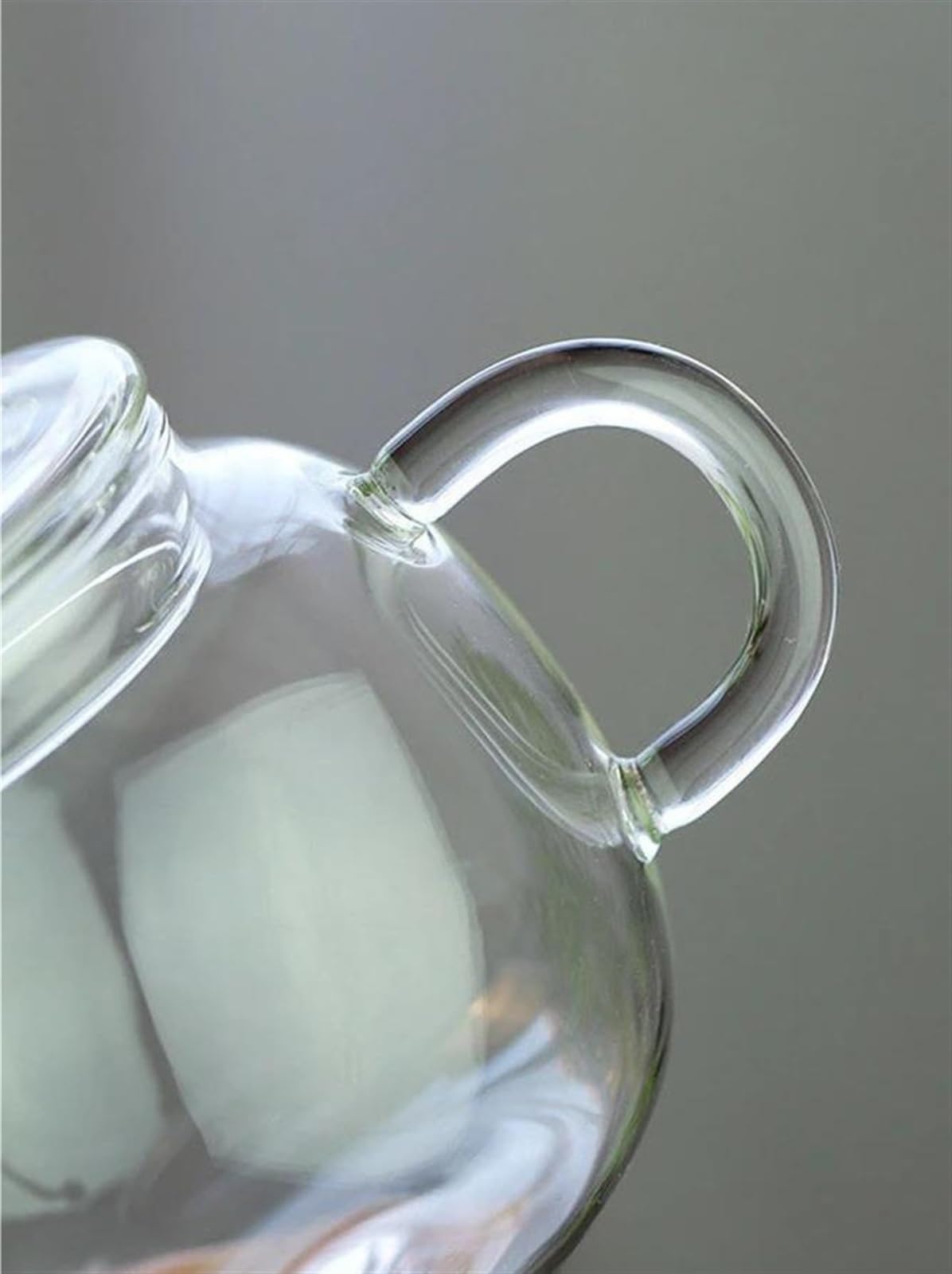 Teteras Fabricante Filtros Una Sola Olla Juego Tetera Pequeña Kung Fu Vidrio Transparente Alto Borosilicato Juego De Tetera Y Taza De Navidad