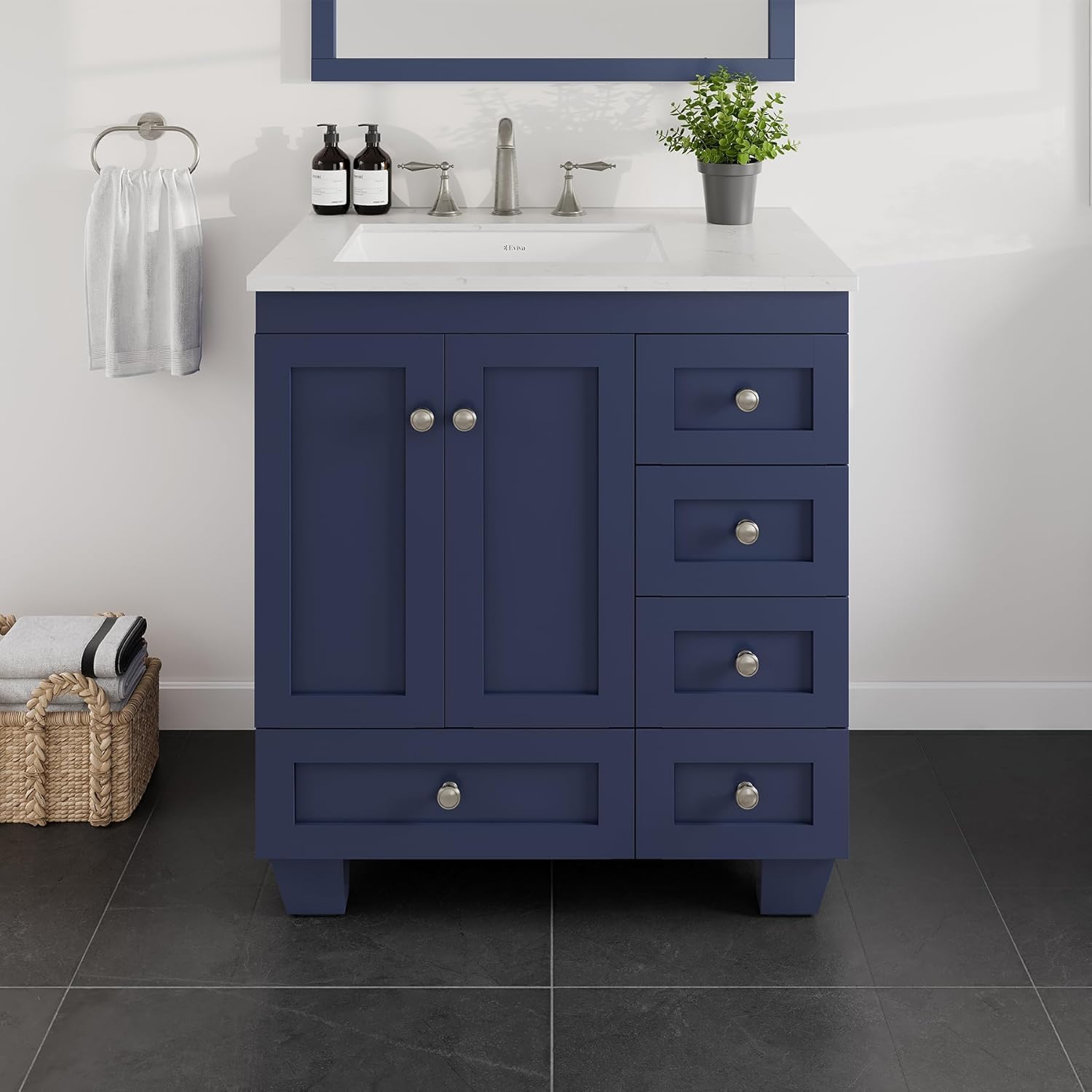 Eviva Acclaim 30 Blue Vanity