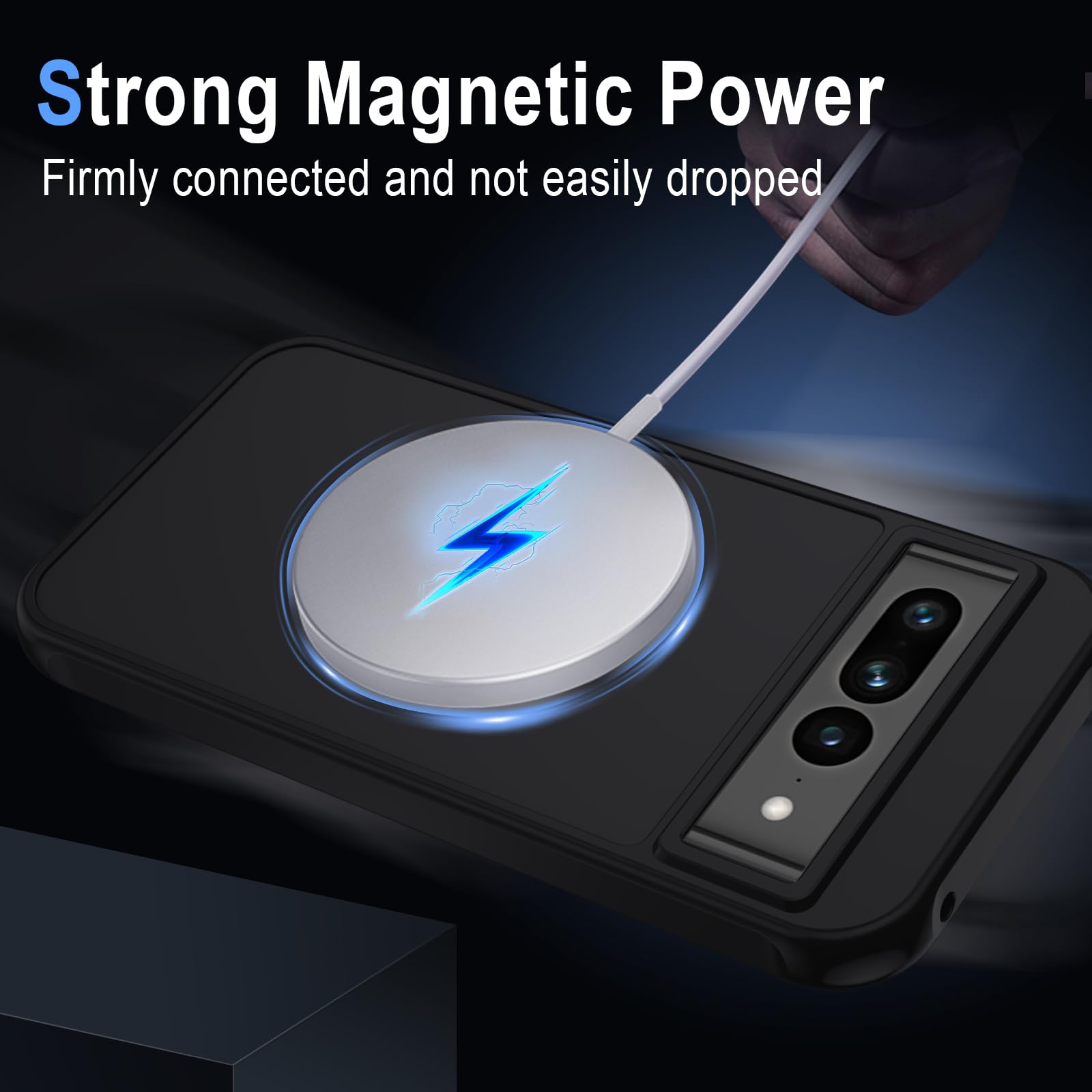 JETech Magnetic Case For Google Pixel 8 6.2-Inch 2023, Compatible With MagSafe - View #5