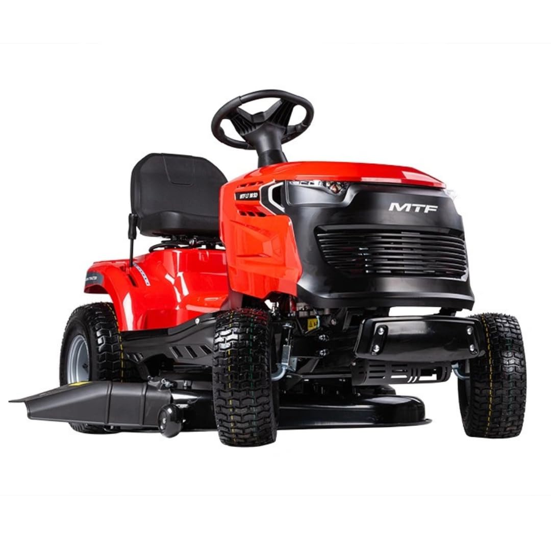 Mountfield LT 98 SD traktor trawnikowy z silnikiem 7,5 kW i szerokością cięcia 98 cm, z bocznym wyrzutem, 7-stopniowa regulacja wysokości koszenia i 5-biegowa przekładnia, idealna do dużego ogrodu