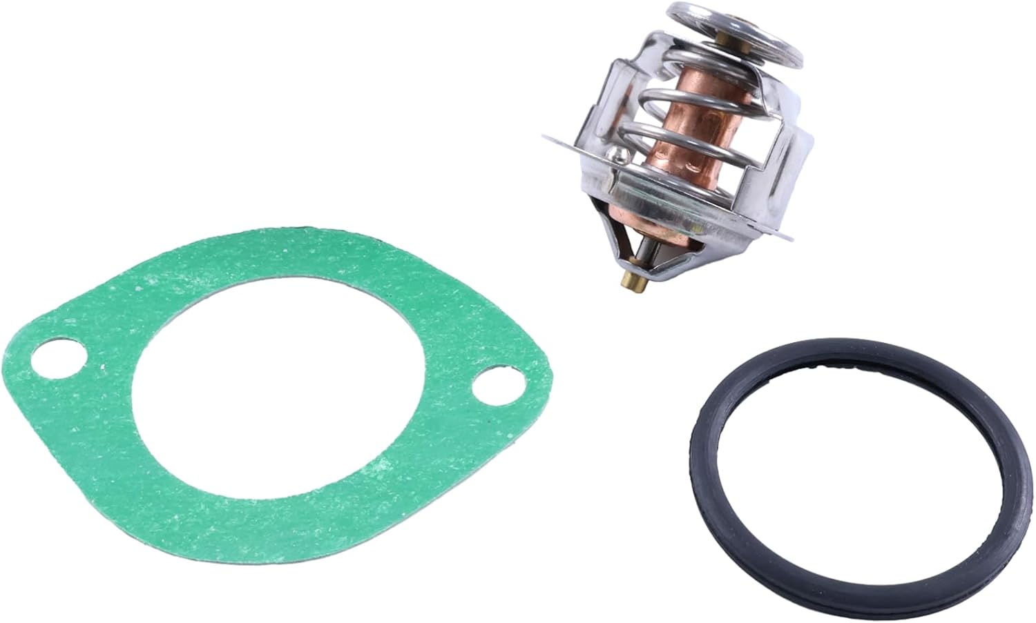 Thermostat 235-4960 with Gasket 235-4959 Compatible for Caterpillar Engine 3044C C3.4 Skid Steer Loader 287C 277C 287B 262B 262C 248B 246B 267B