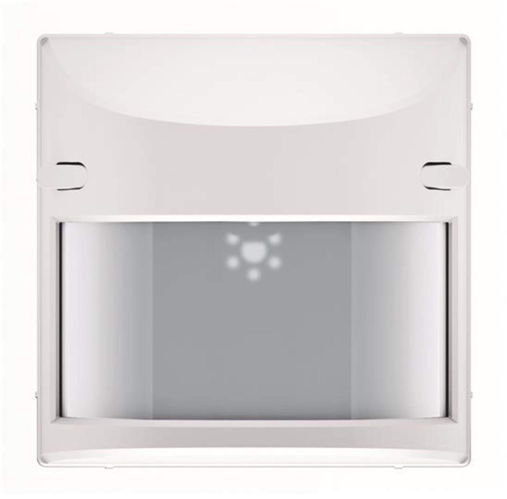 Détecteur de mouvement IR Niessen Sky blanc au design haut de gamme ultra-fin