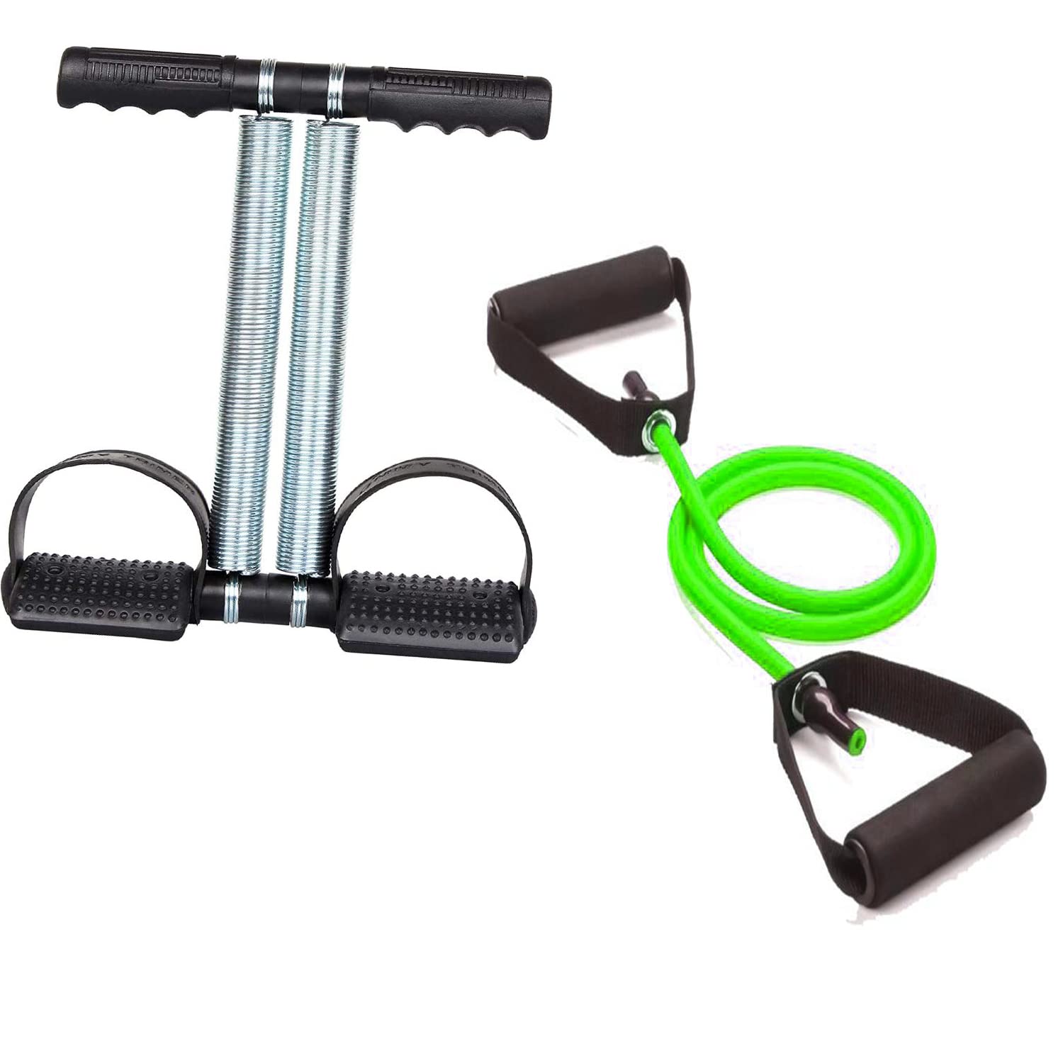 Premium Tummy Trimmer with Natural Latex Exercise Resistance Toning Stretchable Tube for Abdominal and Full Body Workout Gym Fitness Kit for Men and Women (B0BRVFVC5S) Amazon Price History, Amazon Price Tracker