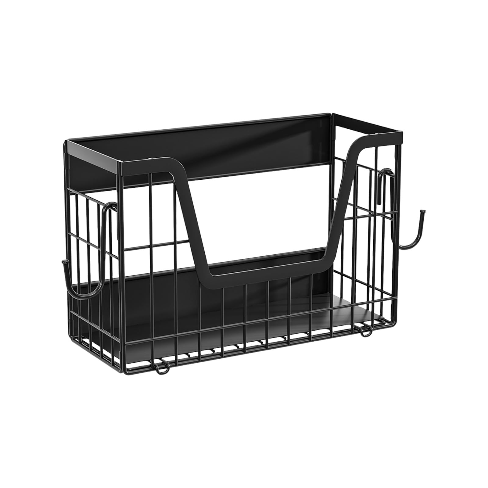 Organizador de refrigerador, cesta de alambre plegable, cesta de almacenamiento para nevera, estante de ahorro de espacio para el hogar, cocina, oficina, especias