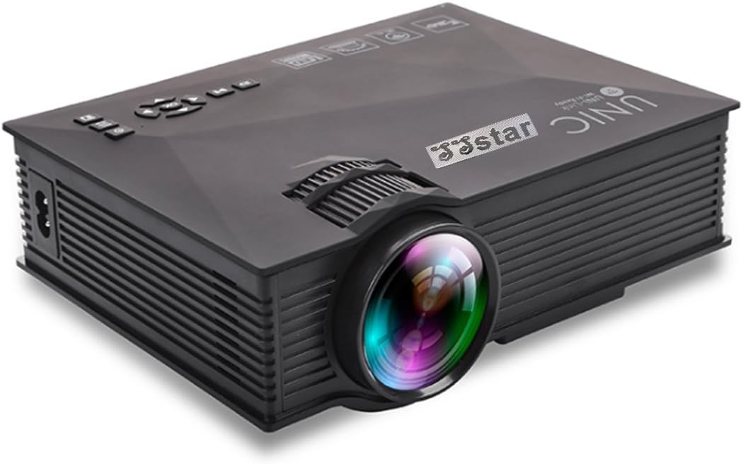 SSstar 1080P Wifi Wireless Video Projector Protable 1200 Lumens Cinema Home Theater Multimedia Projector