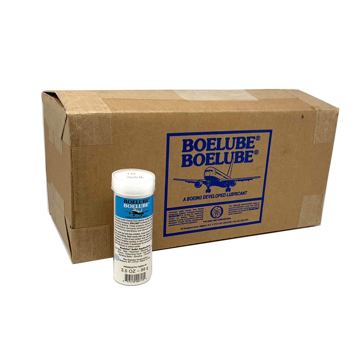 70200-40-001 - Multi-Use Solid High Performance Industrial Lubricant for Minimum Quantity Lubrication (MQL) Application | White 3.5 OZ Push Tube