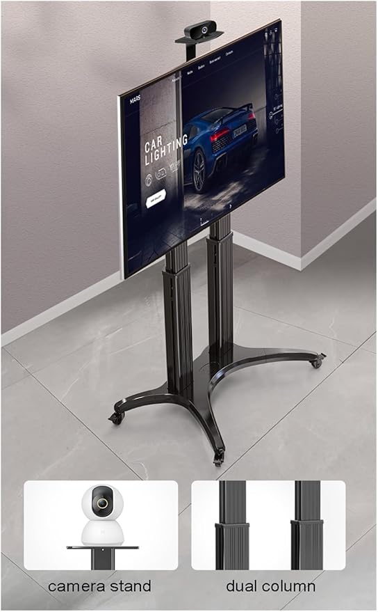 Soporte Móvil para TV AVF1800-70-1P 65"-85" con Estante miniatura 2