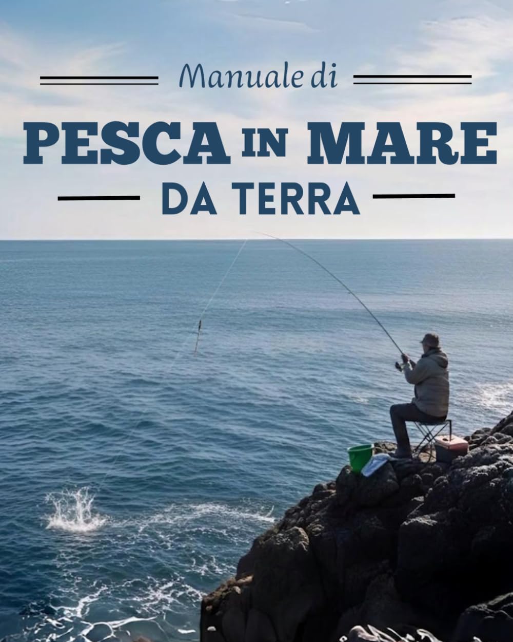 Manuale di pesca in mare da terra: Guida completa alle tecniche di pesca da riva: Surfcasting, Spinning, Beach Ledgering, Rock Fishing, Bolognese, ... pesca a Feeder, Bombarda e Pesca con il vivo.