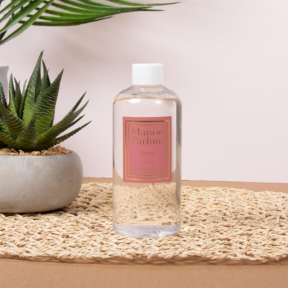 L & P Home & Gifts Home Fragrance Accessories Diffuser Refill 300Ml Rouge Inspired By Baccarat Rouge For Diffusers | Air Freshener Refill Liquid For Diffusers | Refill For Long Lasting Freshness