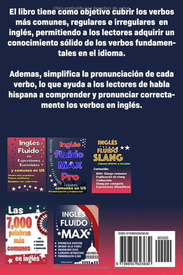Miniatura 2 de El abc de los verbos en inglés Libro para aprender ingles para adultos principiantes con pronunciación, traducción y palabras escenciales para los