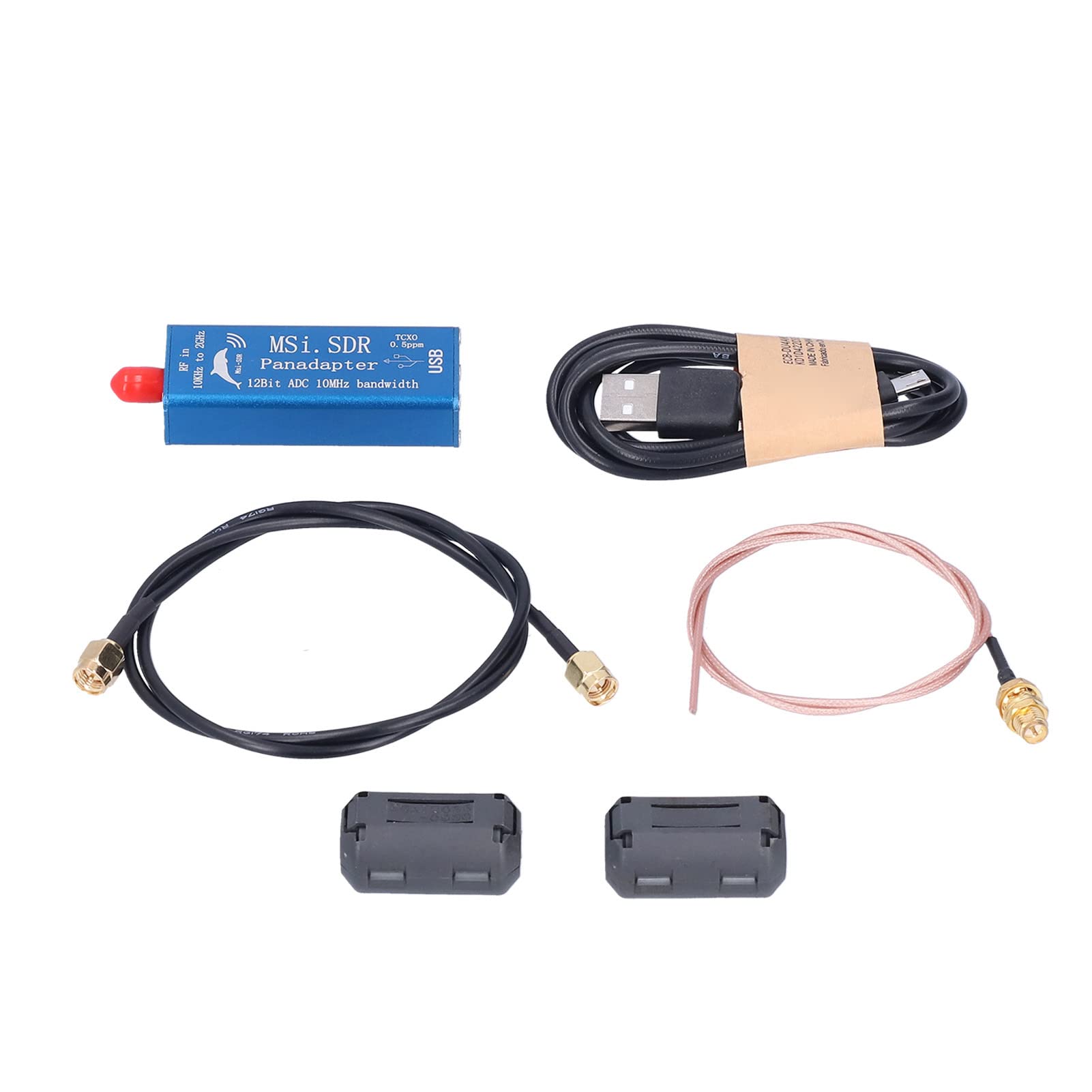 SDR-Empfänger, Eingebauter TCXO 0.5ppm MSI.SDR 10Mhz Spektrumbandbreite mit Front-End-Filter für RSP1-Software