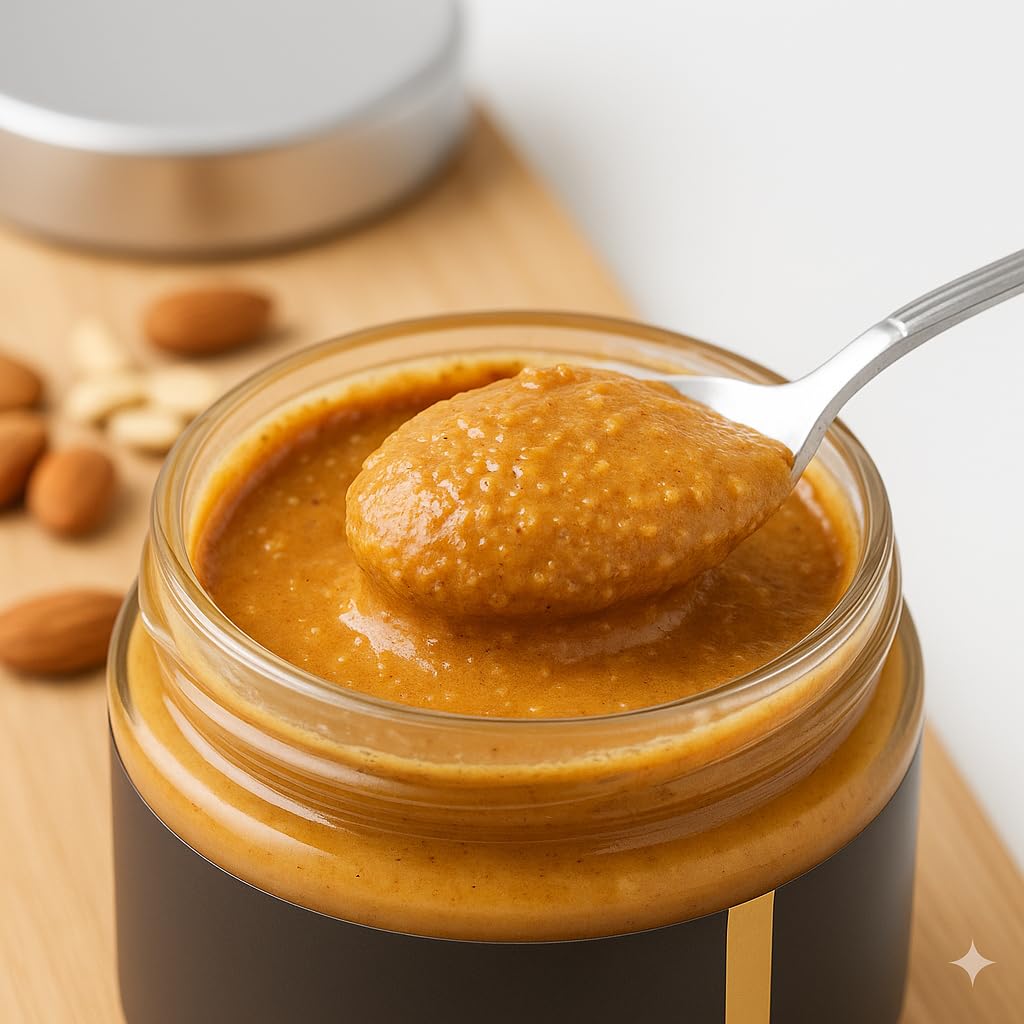Natureluxy – Amlou 500g | Pâte à Tartiner Traditionnelle Marocaine | À l’Huile d’Argan & Amandes | Recette Authentique & Naturelle