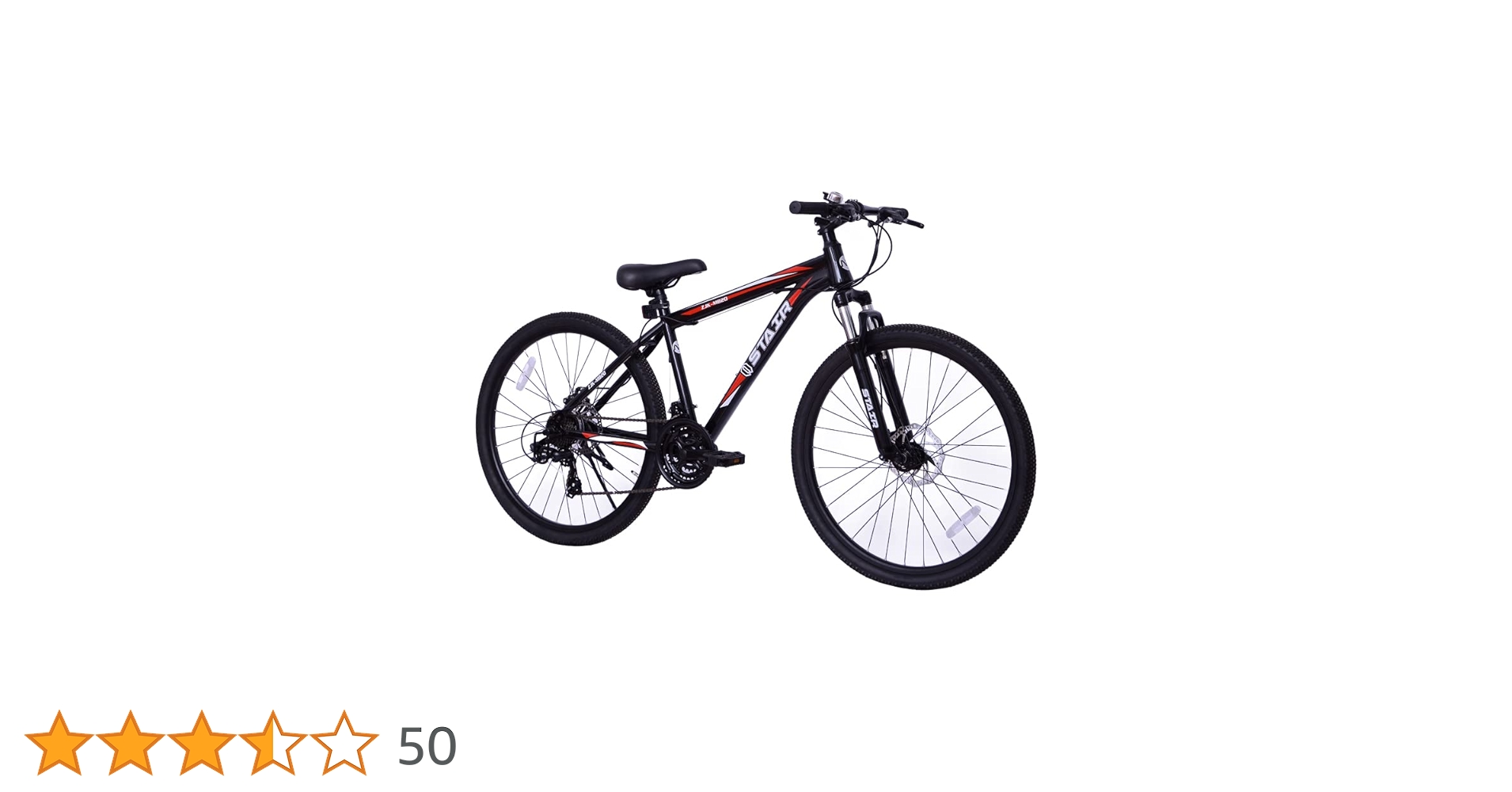 Amazon | マウンテンバイク 自転車 シマノ21段変速 26インチ 前後