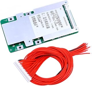 DollaTek 20S 72V 40A 18650 Lithium Battery BMS 3.7V Protection Board Same Port 72v Li-ion Battery Pack PCB for Scooter Ebike with Balance