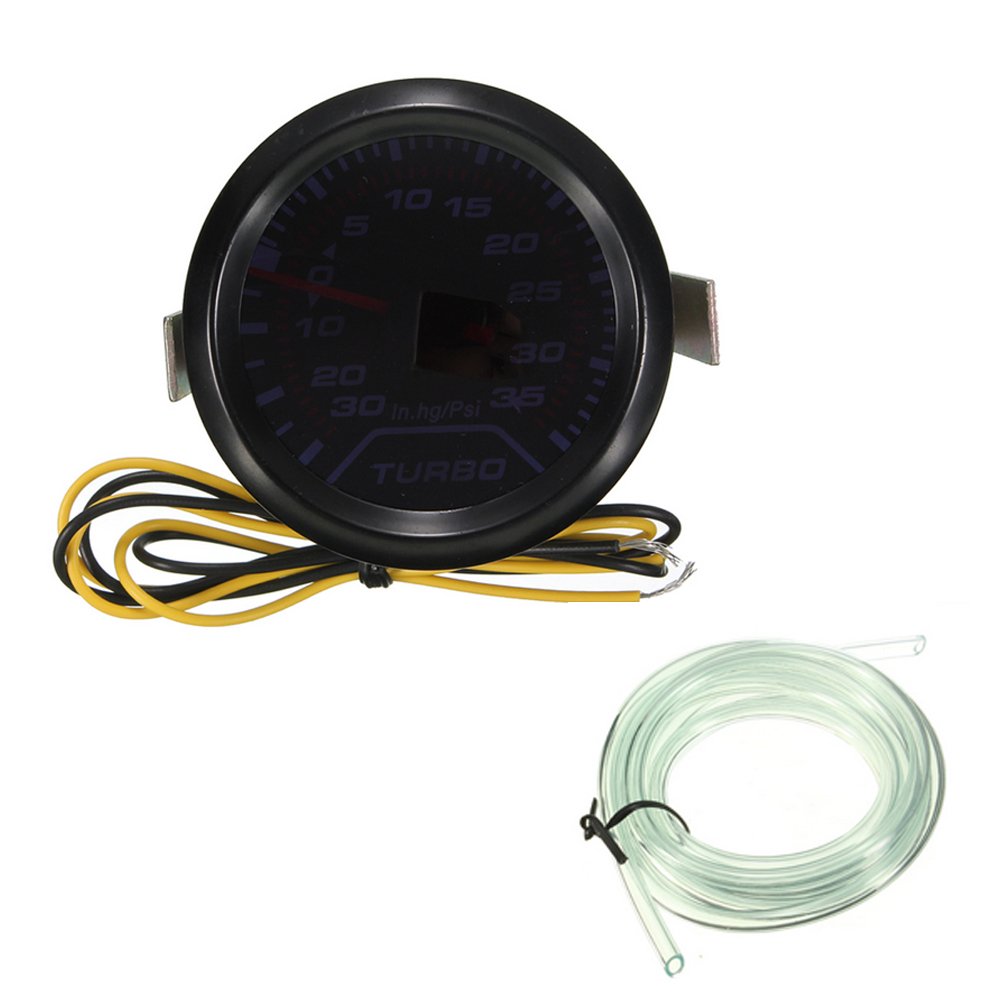 E Support, misuratore universale di vuoto, con LED, per auto, 2”