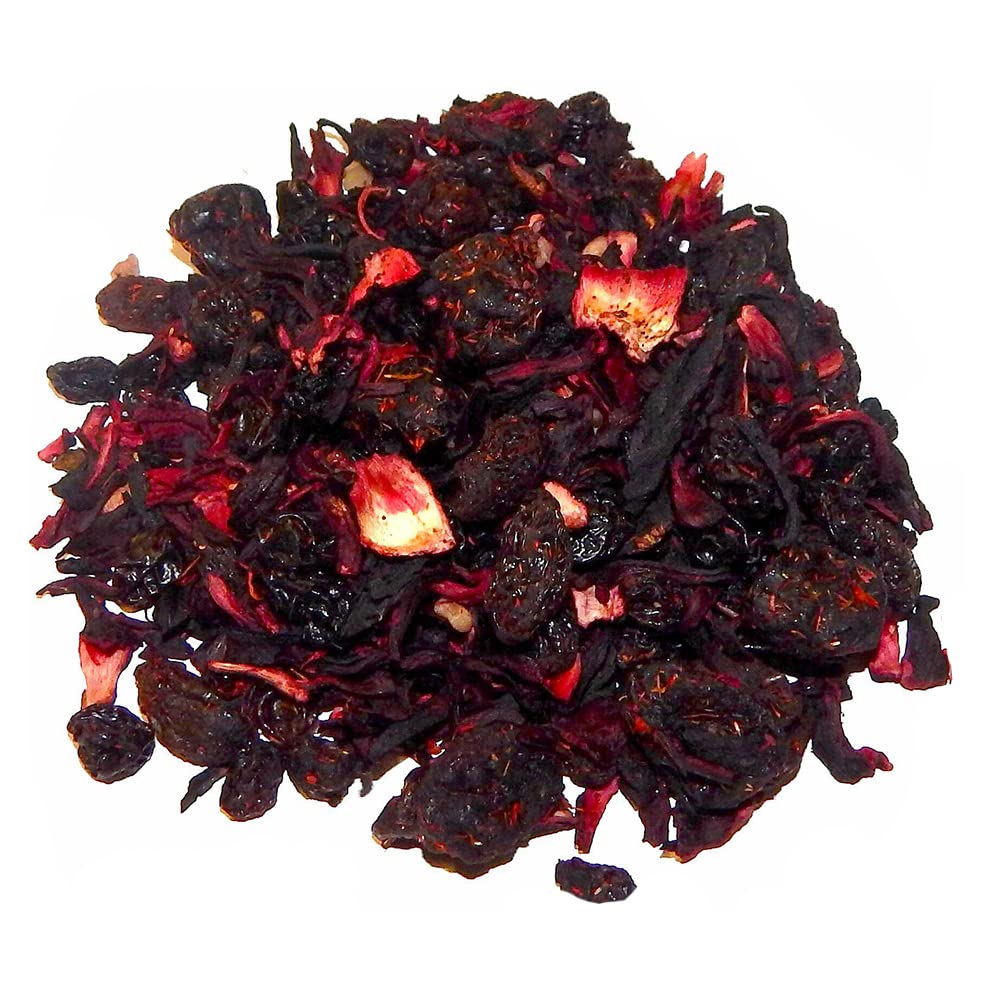 Tee-Express Früchtetee "Schwarzwälder Kirsch" mit Geschmack der Schwarzwälder Kirschen - loser Tee (1000g)