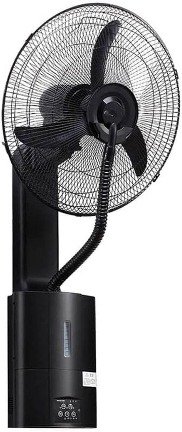 Mural Commercial Nébulisé Ventilateur Haute Puissance Rafraîchisseur Humidificateur Industriel Eau pour Atelier, Prise UK 3 Broches BS 1363 Inclus