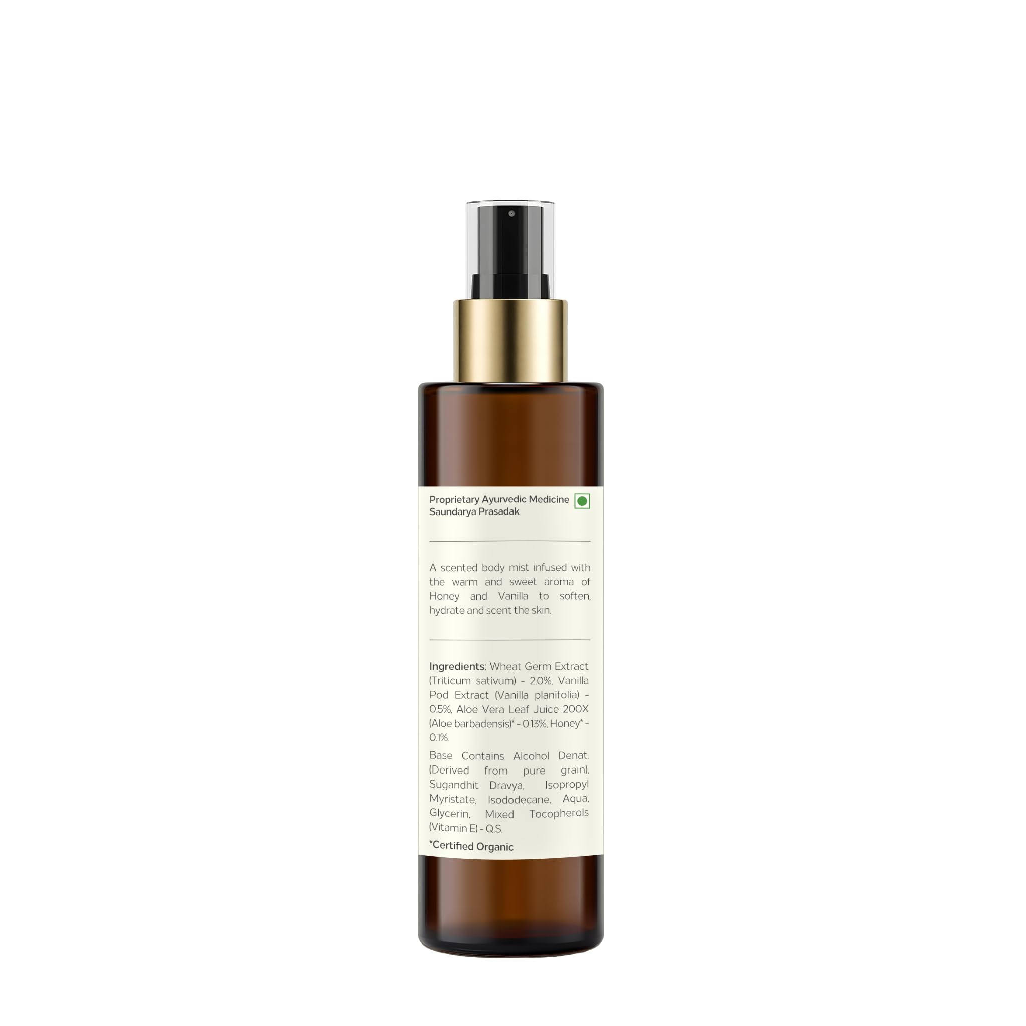 Amazon.com : Forest Essentials Body Mist Honey & Vanilla 130ml
