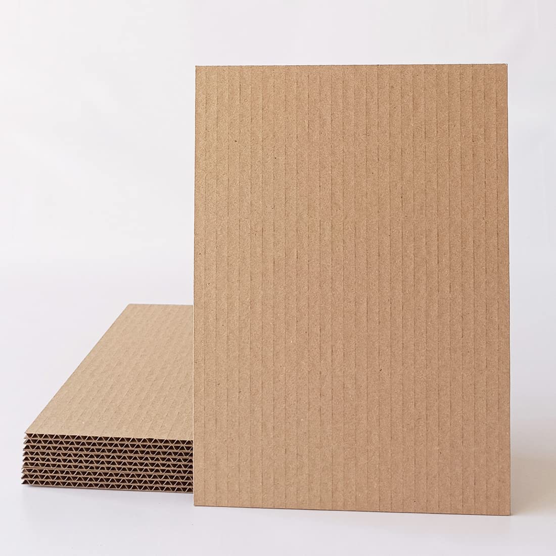 20 Carton a3 | 4mm d'épaisseur | Plaque carton ondulé A3 (format 42x29,7cm) | Feuille pour l'emballage | Feuilles de cartonné pour l'artisanat