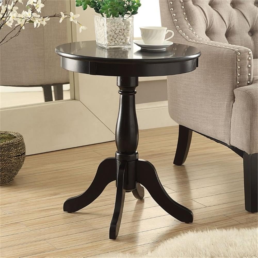 Amazon.com: Acme Alger End Table in Black : Home & Kitchen