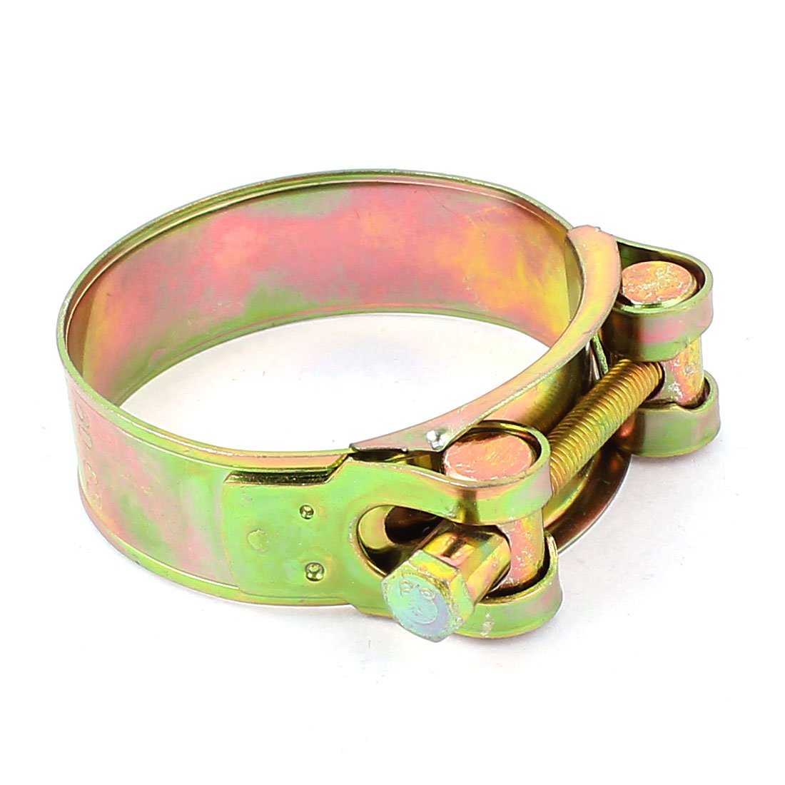 Aexit 60mm to Clamps 63mm T Bolt Pipe Hose Clamp Fastener Strap Clamps Brass Tone