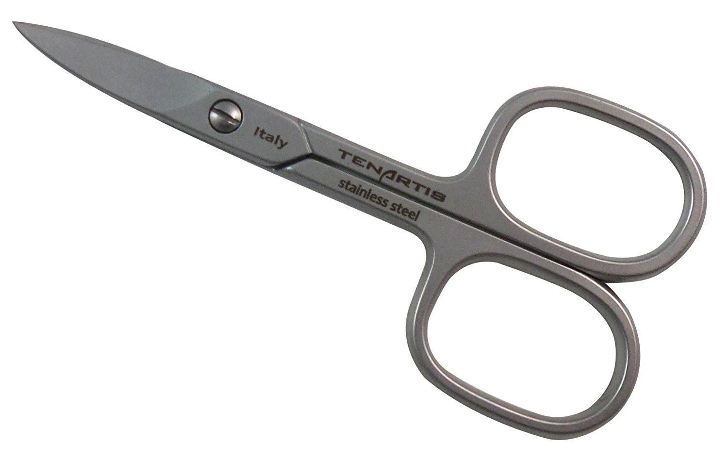 Tenartis Silver 115 Stainless Steel Nail Scissors - Made In Italy