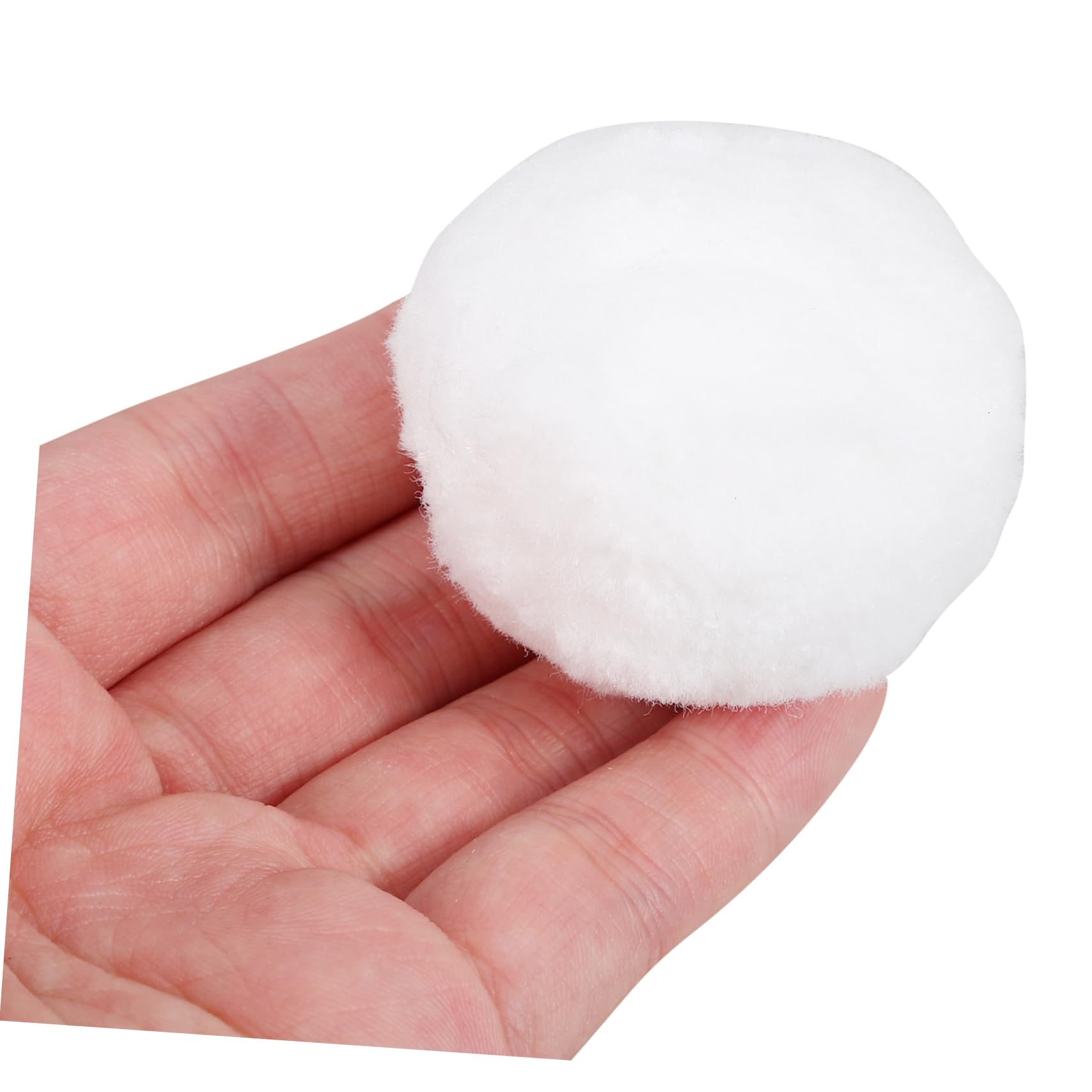 Happyyami Boules Filtrantes de Piscine Média Filtrant Remplaçable en Fibre de Polyester Blanches 700g, Réutilisables Lot pour Piscine