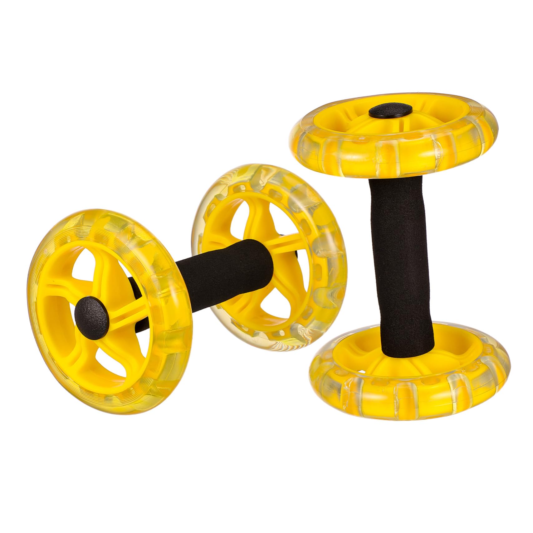 GANAZONO Ruedas Para Abdominales Rodillos Para Abdominales Rodillos Para Ejercicios Musculares De