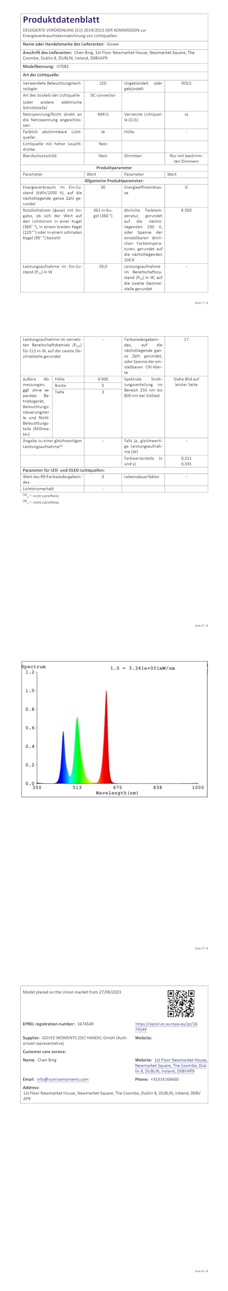 Govee Eiszapfen Lichterkette 10m - RGBIC, IP67 Wasserdicht, Smart